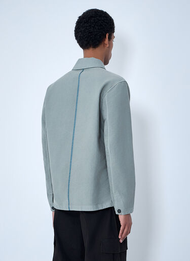 Massimo Osti Studio Contrast Pocket Work Jacket Grey mao0164005