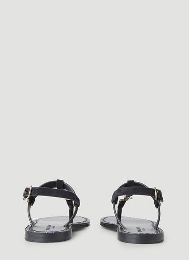Saint Laurent 이오타 샌들 블랙 sla0249092