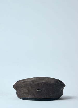 Our Legacy Wash Out Beret Grey our0260012