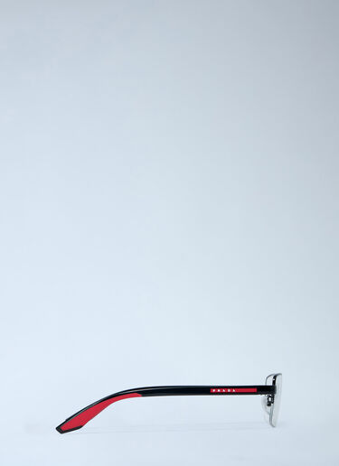 Prada Linea Rossa Semi-Rimless Optical Glasses Black lpl0362003