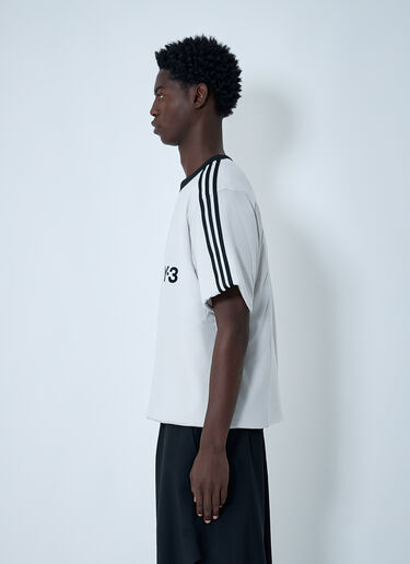 Padded Logo Motif T-Shirt Y-3 Padded Logo Motif T-Shirt White yyy0162008
