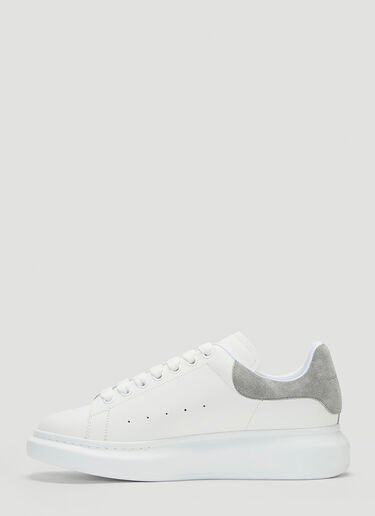 Alexander McQueen Leather Sneakers White amq0143018