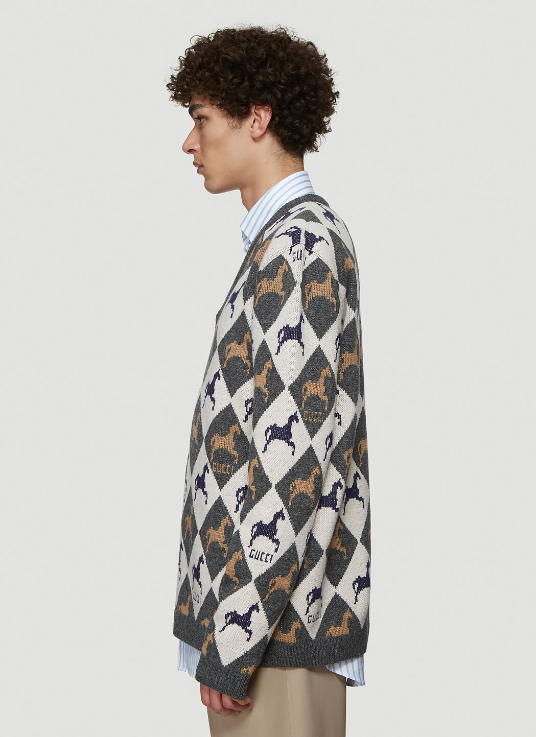 Gucci horse shop sweater