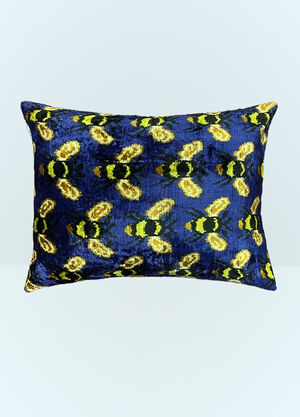 POLSPOTTEN Bees Velvet Cushion Purple wps0691446