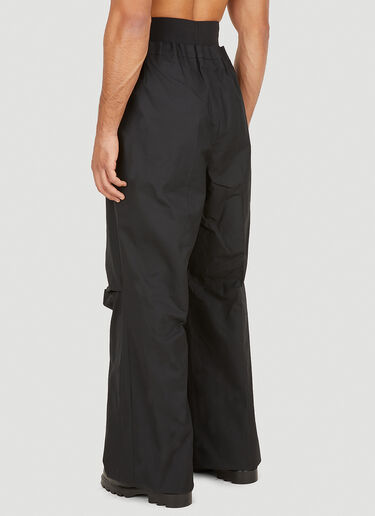 Raf Simons Gathered Pants Black raf0150009