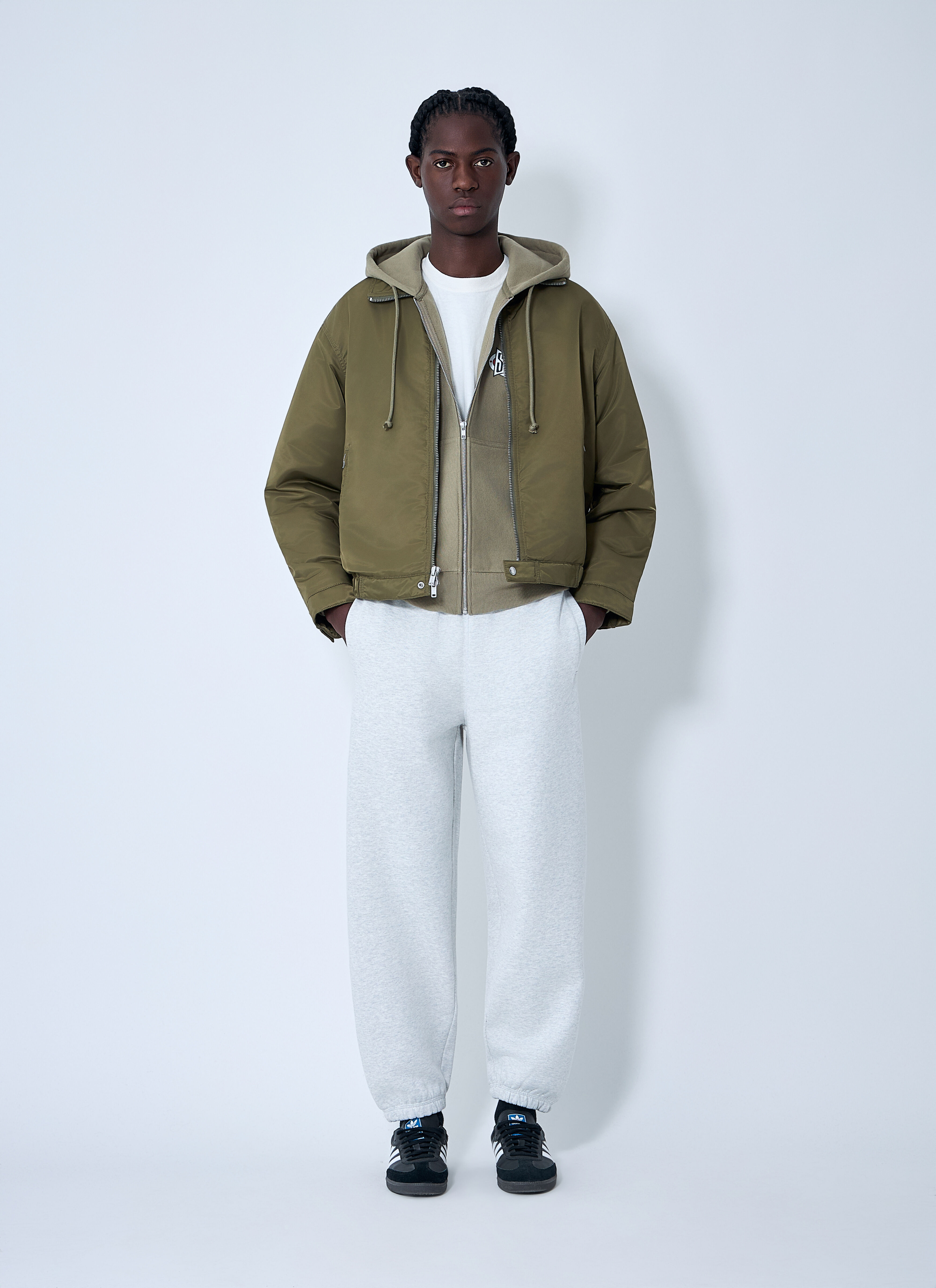 Stüssy Men's' Pile Lined Zip Jacket in Olive | LN-CC®