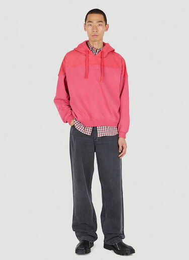Guess USA 双色连帽运动衫 粉色 gue0150019