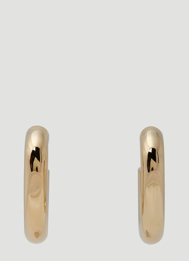 Rabanne XL Link Hoop Earrings Gold pac0250059