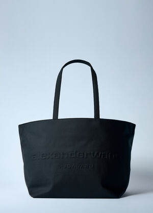 Alexander Wang Punch Cotton Tote Bag Black awg0259043