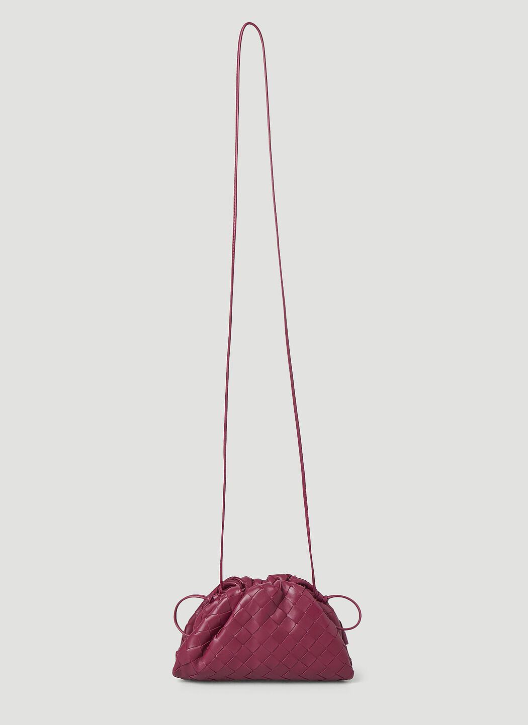 Burgundy store mini bag