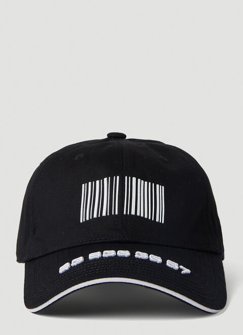 Thom Browne Barcode Baseball Cap Pink thb0151046