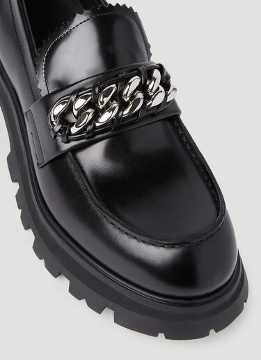 Alexander McQueen 원더 체인 로퍼 블랙 amq0151053