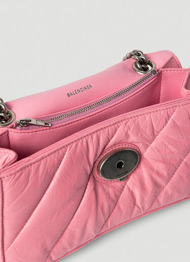 Balenciaga Crush Chain Shoulder Bag Pink bal0253055