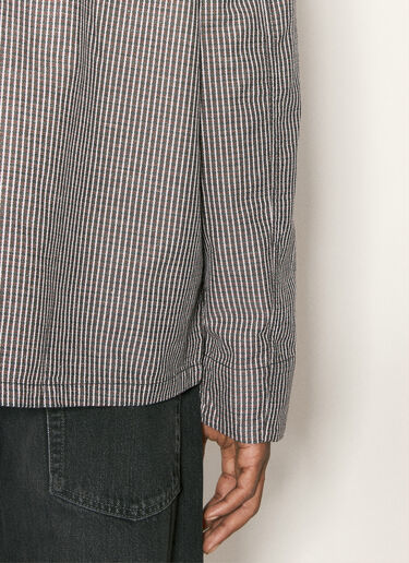 Our Legacy Box Linen Shirt Grey our0157010