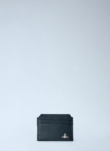LN-CC® - Vivienne Westwood: Slim Card Holder - Black Vivienne Westwood Slim Card Holder Black vvw0265060