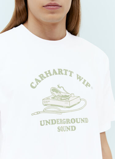 Underground Sound T-Shirt Carhartt WIP Underground Sound T-Shirt White wip0154037