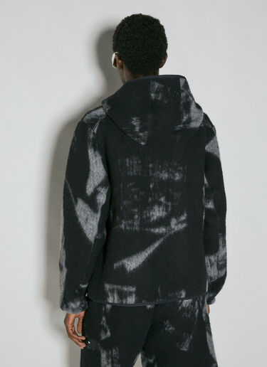 Wool-Blend Jacquard Fleece Jacket Y-3 Wool-Blend Jacquard Fleece Jacket Black yyy0354001