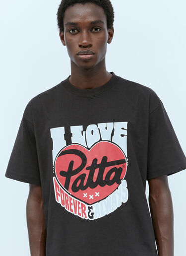 Patta Forever And Always Tシャツ ブラック pat0154010