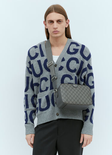 Gucci Ophidia Medium Crossbody Bag Grey guc0155137