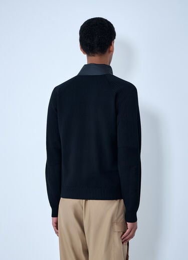 Moncler Grenoble Logo Motif Cardigan Black mog0164004