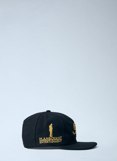 Awake NY Flamboyant Entertainment 6 Panel Cap Black awk0164010