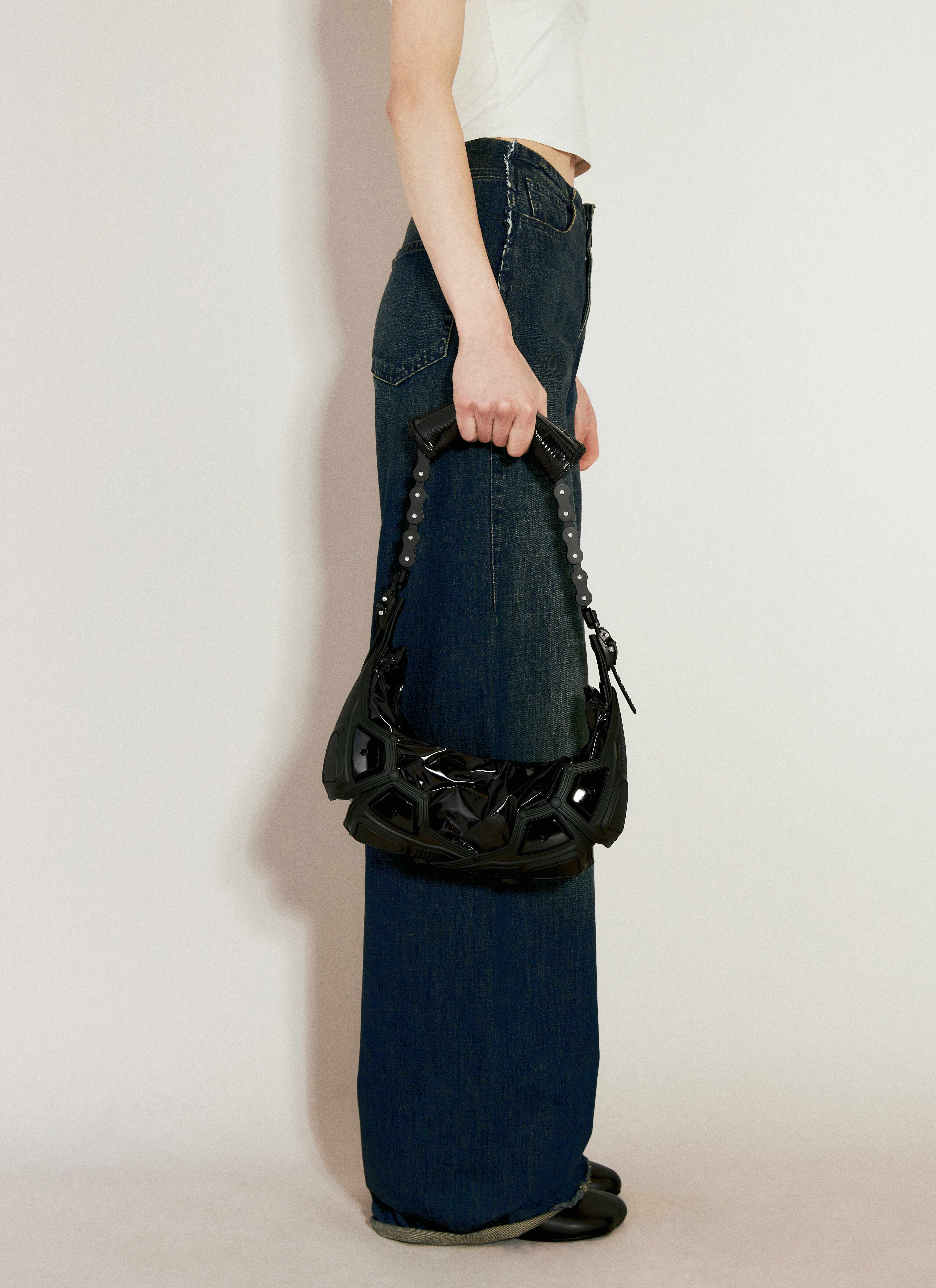 Innerraum Women's' Small Object M02 Half Moon Shoulder Bag Innerraum Women's' Small Object M02 Half Moon Shoulder Bag