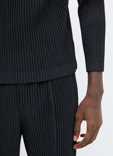 하이넥 플리츠 탑 Homme Plissé Issey Miyake 하이넥 플리츠 탑 블랙 hmp0155010