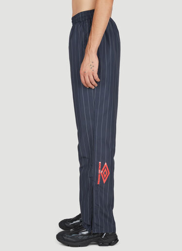 Boiler Room x Umbro Pinstripe Track Pants Black bou0153002