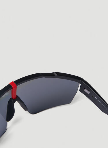 Prada Linea Rossa Linea Rossa Polarised PS 03XS Sunglasses Black lpl0351002