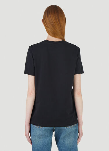 Acne Studios Beaded Face T-Shirt Black acn0245021