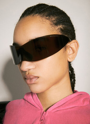 Balenciaga Panther Mask Sunglasses Black bcs0357001
