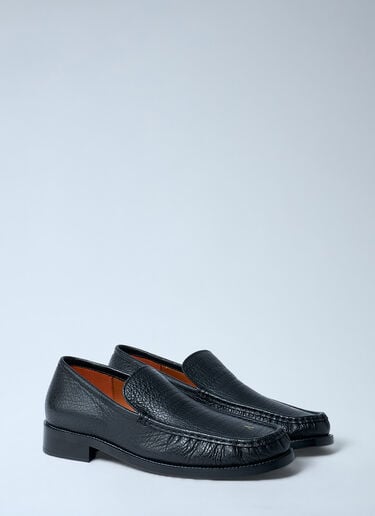 皮革乐福鞋 Acne Studios 皮革乐福鞋 黑色 acn0162027
