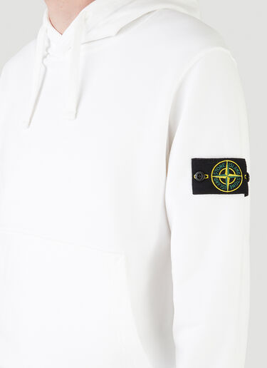 Stone Island Hooded Sweatshirt White sto0145073