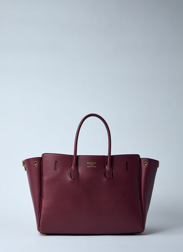 Small Bel Air Carry Tote Bag Balenciaga Small Bel Air Carry Tote Bag Burgundy bal0259068