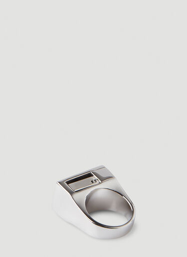 D'heygere x Deewee USB Signet Ring Silver hey0348001