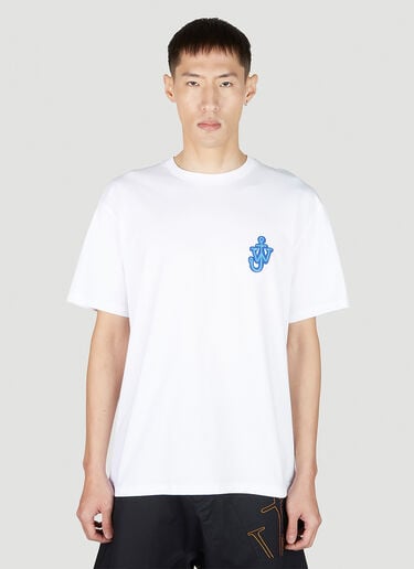 JW Anderson Anchor 贴饰 T 恤 白色 jwa0151007