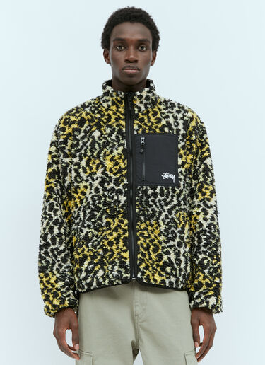 Stüssy Sherpa Reversible Jacket Yellow sts0154007
