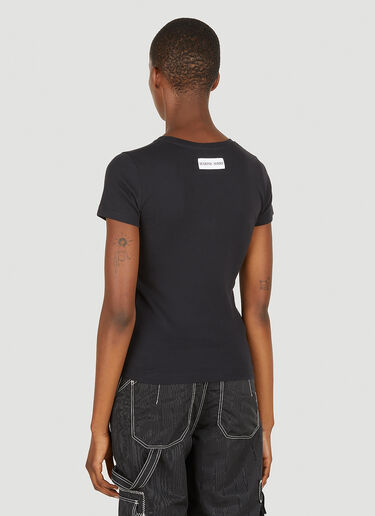 Marine Serre Moon Print T-Shirt Black mrs0252018