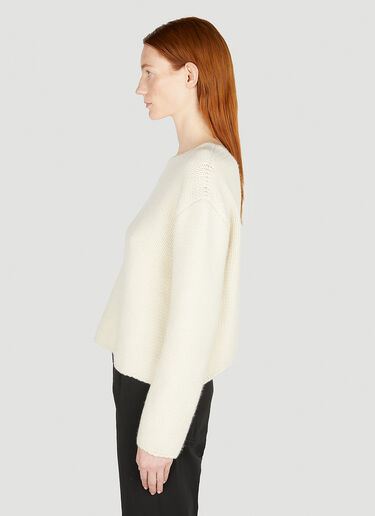 The Row Iri Sweater Cream row0251003