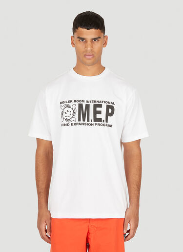 Boiler Room M.E.P. T-Shirt White bor0150021