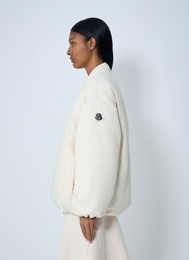 Zip-Front Bomber Jacket Moncler + Jil Sander Zip-Front Bomber Jacket White mjl0262002