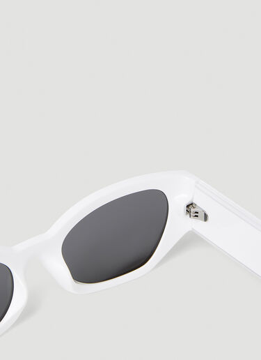 Dolce & Gabbana Logo Print Sunglasses White ldg0353005