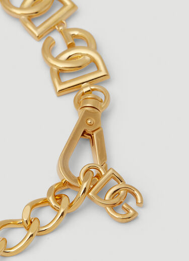 Dolce & Gabbana Logo Plaque Necklace Gold dol0249110