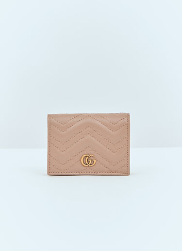 Gucci GG Marmont 皮革钱包 米 guc0235018