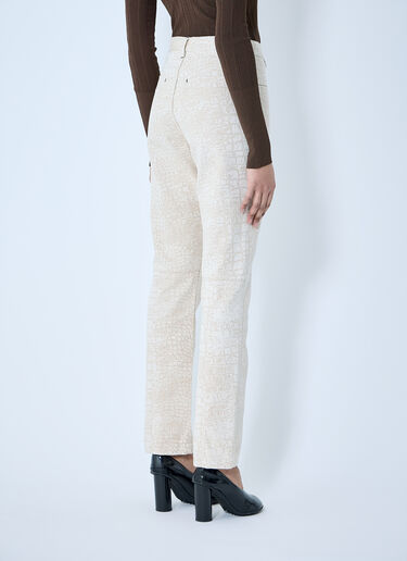 Jacquemus Le De Nimes Jeans Beige jac0260049