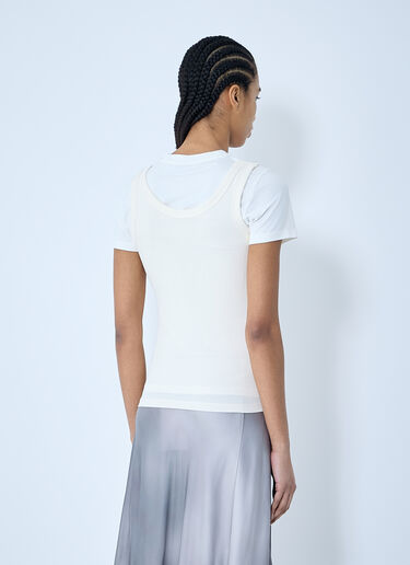 Layered T-Shirt Acne Studios Layered T-Shirt White acn0260005