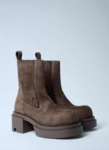 Rick Owens Beatle Bogun Boots Brown ric0262021