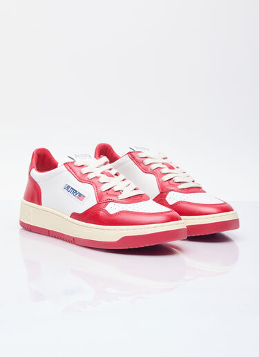 Autry Medalist Low Top Sneakers Red aut0256003