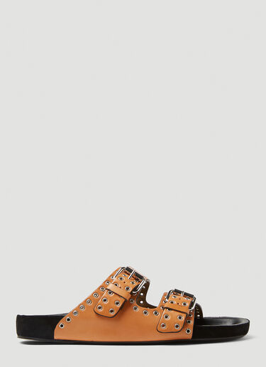 Isabel Marant Étoile Lennyo Sandals Brown ibe0247067