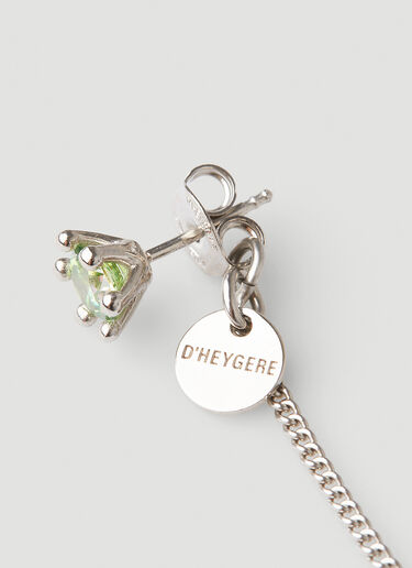 D'heygere Stud Earring Necklace Silver hey0350006